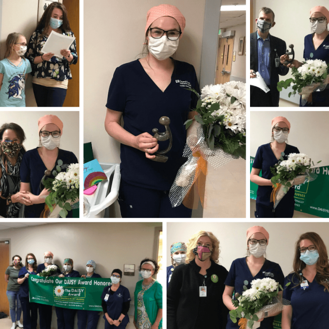 CCH awards first DAISY Award to Emergency Nurse Brittany Thrall | Campbell County Health
